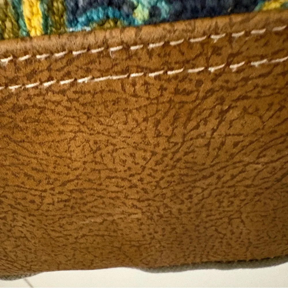 Myra Bag Aqua Magic Weekender Bag. 18” x 25”.